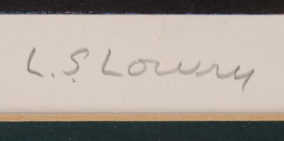 Lot 56 - LAURENCE STEPHEN LOWRY (BRITISH 1887-1976)