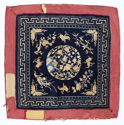 Lot 173 - A TIBETAN RUG, EARLY 20TH CENTURY