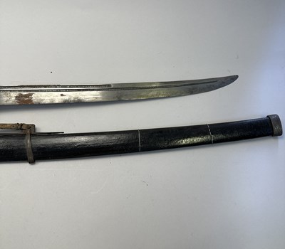 Lot 84 - A RARE KOREAN MILITARY SWORD ( HWANDO), JOSEON DYNASTY