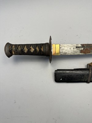 Lot 316 - A RARE KOREAN MILITARY SWORD ( HWANDO), JOSEON DYNASTY