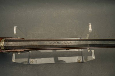 Lot 284 - AN AUSTRIAN 140 BORE BREECH-LOADING PUMP AIRGUN, J. SIEGEL, SALZBURG, CIRCA 1850