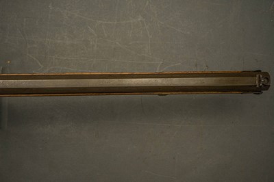 Lot 284 - AN AUSTRIAN 140 BORE BREECH-LOADING PUMP AIRGUN, J. SIEGEL, SALZBURG, CIRCA 1850