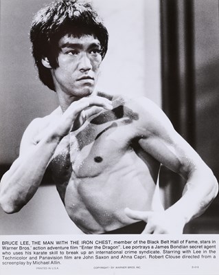 Lot 126 - ENTER THE DRAGON, ORIGINAL PHOTOGRAPHIC PRODUCTION STILL, 1973