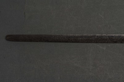 Lot 80 - A NORTH EUROPEAN SMALL SWORD AND TWO SCABBARDS