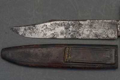 Lot 83 - A HUNTING KNIFE RETAILED BY COGSWELL & HARRISSON, 142 BOND STREET & 226 STRAND, LATE 19TH CENTURY
