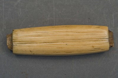 Lot 129 - SIX SWORD GRIPS, 18TH AND 19TH CENTURIES