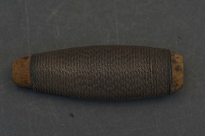 Lot 129 - SIX SWORD GRIPS, 18TH AND 19TH CENTURIES