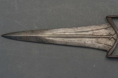 Lot 39 - THREE INDIAN DAGGERS (KATAR), 18TH/19TH CENTURIES