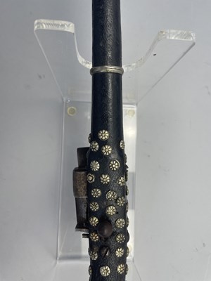 Lot 117 - A 28 BORE CAUCASIAN MIQUELET-LOCK HOLSTER PISTOL, EARLY 19TH CENTURY