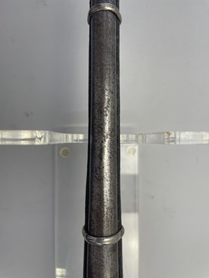 Lot 117 - A 28 BORE CAUCASIAN MIQUELET-LOCK HOLSTER PISTOL, EARLY 19TH CENTURY