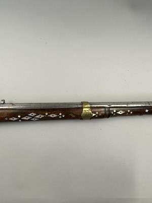 Lot 115 - AN 18 BORE BALKAN MIQUELET-LOCK GUN (DZEFERDAR), HERZEGOVINA OR MONTENEGRO, 19TH CENTURY