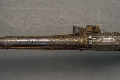 Lot 113 - AN OTTOMAN MIQUELET-LOCK GUN, TURKEY, EARLY 19TH CENTURY