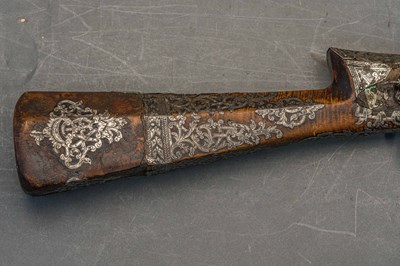 Lot 113 - AN OTTOMAN MIQUELET-LOCK GUN, TURKEY, EARLY 19TH CENTURY