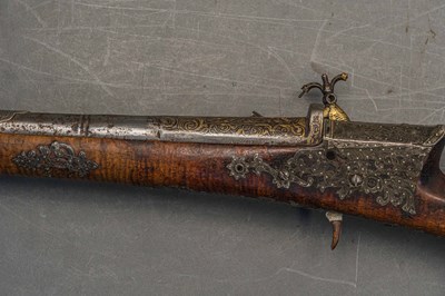 Lot 113 - AN OTTOMAN MIQUELET-LOCK GUN, TURKEY, EARLY 19TH CENTURY