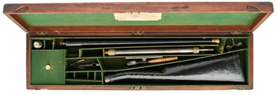 Lot 290 - A CASED 140 BORE AIR CANE, LATE 19TH CENTURY