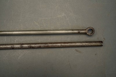 Lot 286 - A CASED 70 BORE BUTT RESERVOIR AIR RIFLE, JOHN BLISSET, 321 HIGH HOLBORN, LONDON, CIRCA 1840-50