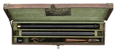 Lot 261 - A CASED .32 CALIBRE AIRCANE, LATE 19TH CENTURY