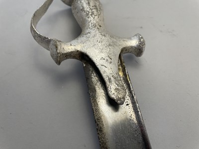 Lot 93 - AN INDIAN SWORD (SOSUN PATA), 19TH CENTURY