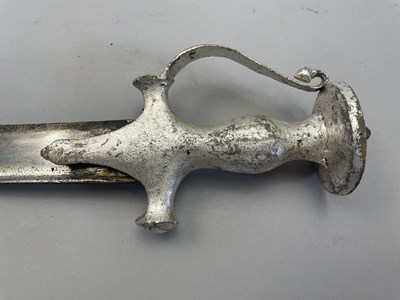 Lot 93 - AN INDIAN SWORD (SOSUN PATA), 19TH CENTURY