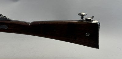 Lot 240 - AN ENGLISH STONEBOW BY BARKER, WIGAN, CIRCA 1780