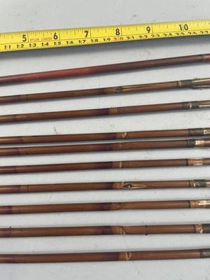 Lot 8 - A SMALL JAPANESE ARCHERY SET, EDO PERIOD, 19TH CENTURY
