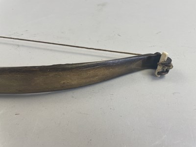 Lot 8 - A SMALL JAPANESE ARCHERY SET, EDO PERIOD, 19TH CENTURY
