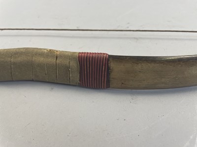 Lot 8 - A SMALL JAPANESE ARCHERY SET, EDO PERIOD, 19TH CENTURY