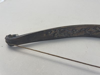 Lot 8 - A SMALL JAPANESE ARCHERY SET, EDO PERIOD, 19TH CENTURY