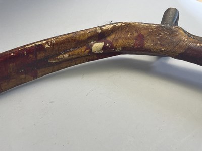 Lot 12 - A CHINESE STRENGTH-TESTING COMPOSITE BOW, QING DYNASTY, 19TH/20TH CENTURY
