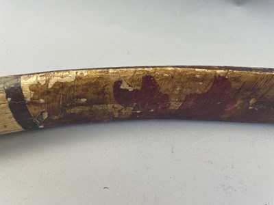 Lot 12 - A CHINESE STRENGTH-TESTING COMPOSITE BOW, QING DYNASTY, 19TH/20TH CENTURY