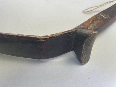 Lot 12 - A CHINESE STRENGTH-TESTING COMPOSITE BOW, QING DYNASTY, 19TH/20TH CENTURY