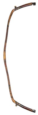 Lot 14 - A CHINESE MANCHU STYLE COMPOSITE BOW, QING DYNASTY, SECOND HALF OF THE 19TH CENTURY