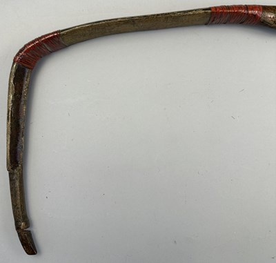 Lot 19 - THREE INDO-PERSIAN DECORATED REFLEX COMPOSITE BOWS, 18TH CENTURY