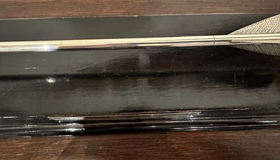 Lot 65 - A PRESENTATION SILVER ARROW, GOLDSMITHS & SILVERSMITHS CO. LTD., LONDON, 1956