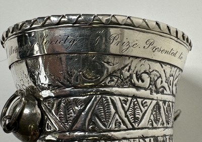Lot 66 - A COLLECTION OF SILVER ARCHERY AWARDS, 19TH CENTURY AND LATER