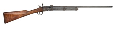 Lot 38 - A GIFFARD 1872 PATTERN BREECH-LOADING GAS GUN OF MINUTE BORE, NO. 5730, RETAILED BY ST STEPHANOISE D'ARMES, ST ETIENNE, LATE 19TH CENTURY