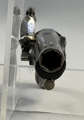 Lot 619 - AN 80 BORE GERMAN FLINTLOCK TRAVELLING PISTOL, CIRCA 1770