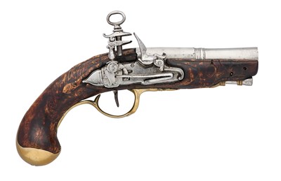 Lot 621 - A SPANISH MIQUELET-LOCK PISTOL, LATE 18TH CENTURY