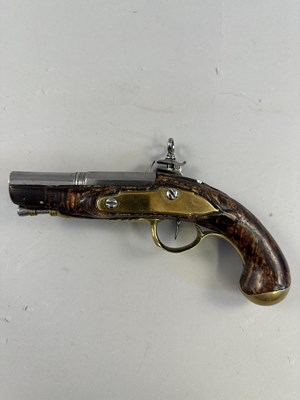 Lot 43 - A SPANISH MIQUELET-LOCK PISTOL, LATE 18TH CENTURY