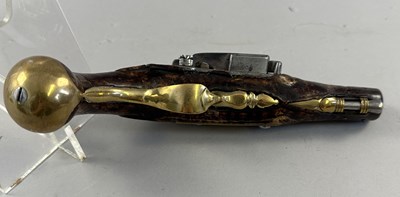 Lot 43 - A SPANISH MIQUELET-LOCK PISTOL, LATE 18TH CENTURY