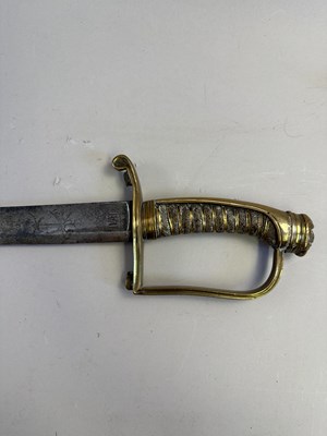 Lot 589 - □ A DANISH HUSSAR OFFICER’S SWORD, CIRCA 1790