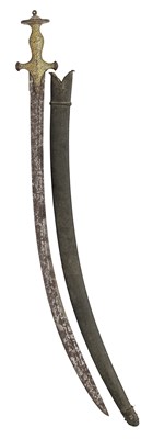 Lot 90 - AN INDIAN SWORD (TALWAR), DATED 1854
