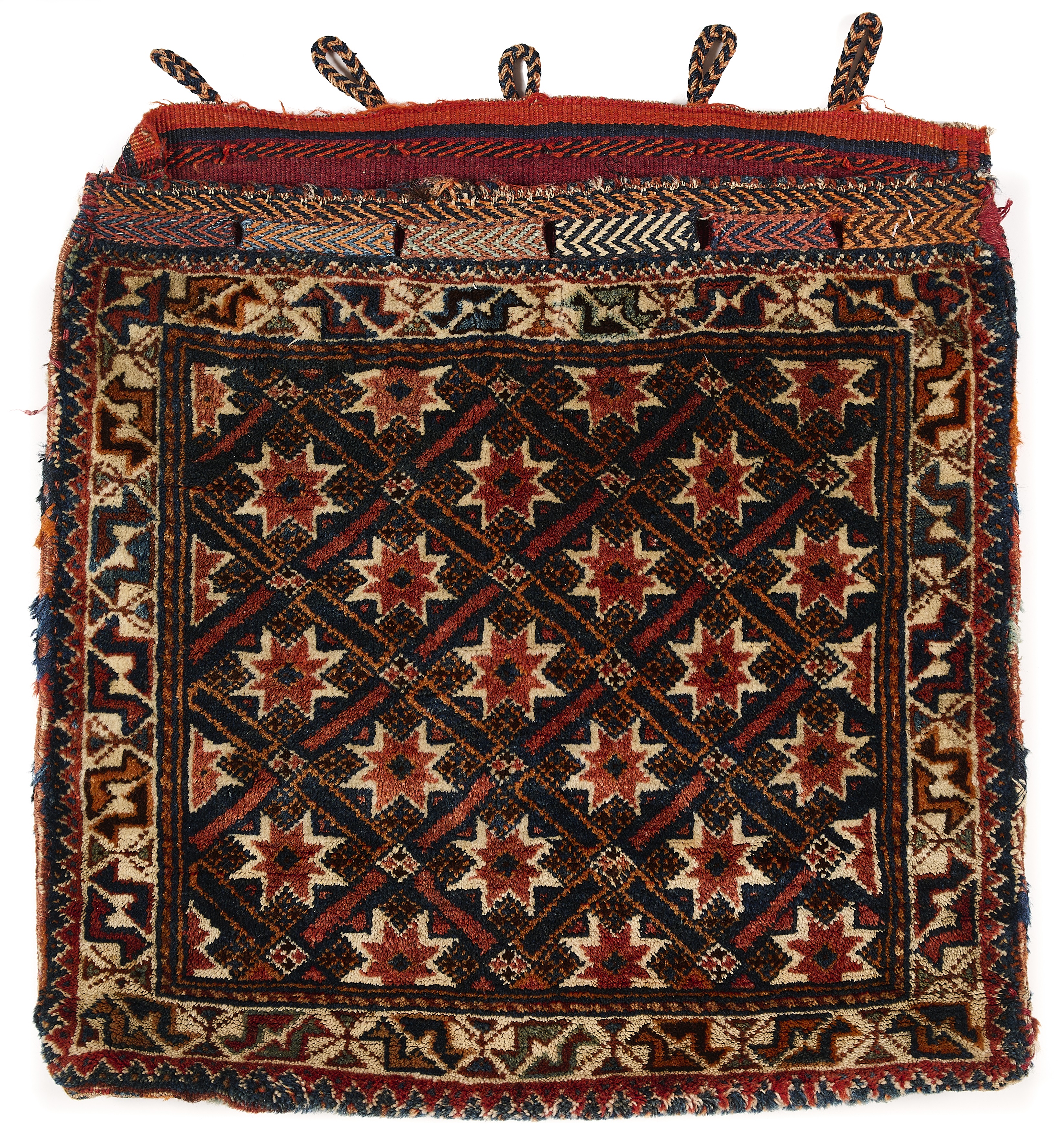 Lot 37 - A Q'ASHQAI BAGFACE, SOUTHWEST PERSIA, 20TH