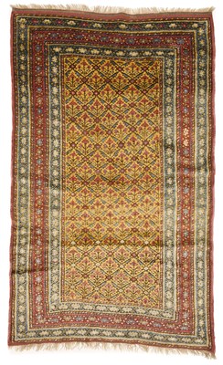 Lot 34 - A KURDISH RUG, CIRCA 1900