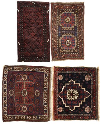 Lot 105 - □ A BALUCH BALISHT, CIRCA 1900