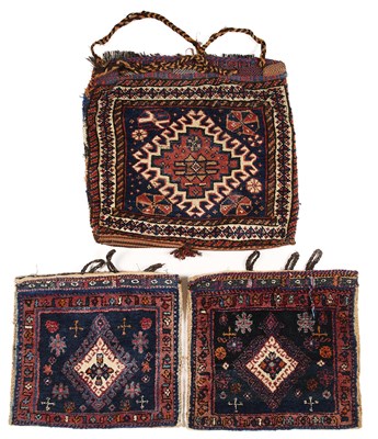 Lot 113 - □ A Q'ASHQAI BAG, SOUTHWEST PERSIA, CIRCA 1920