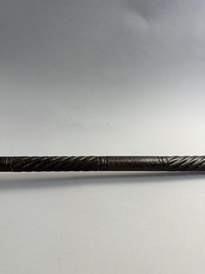 Lot 555 - A PERSIAN MACE (GORZ), QAJAR, 19TH CENTURY