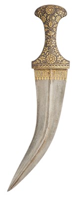 Lot 559 - AN OTTOMAN DAGGER, PERSIA, QAJAR, 19TH CENTURY