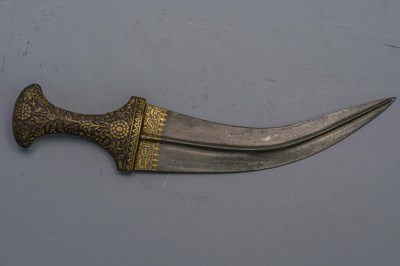 Lot 559 - AN OTTOMAN DAGGER, PERSIA, QAJAR, 19TH CENTURY