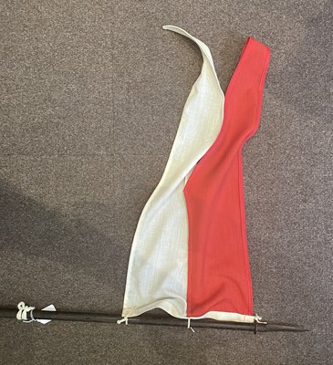 Lot 585 - A RARE STEEL LANCE, LATE 19TH CENTURY, PROBABLY AN EXPERIMENTAL PATTERN